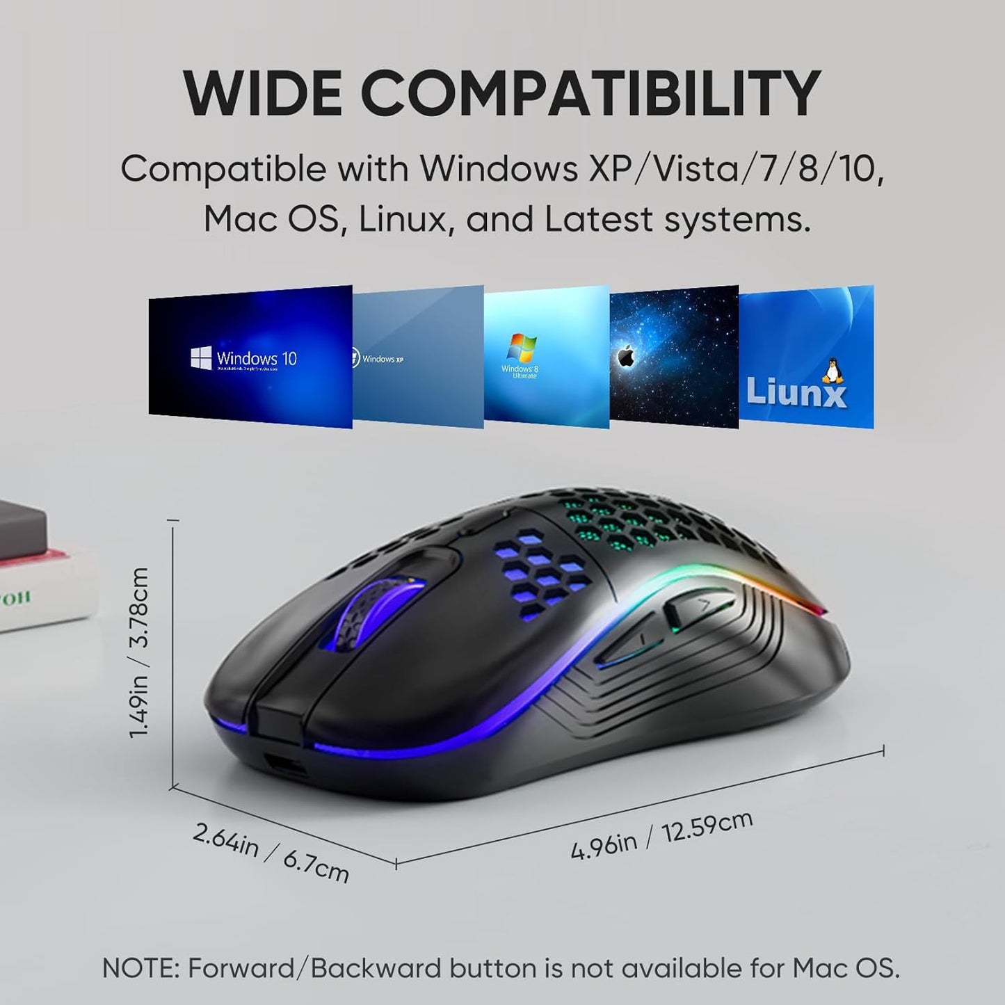 Ultra-Light Wireless RGB Gaming Mouse