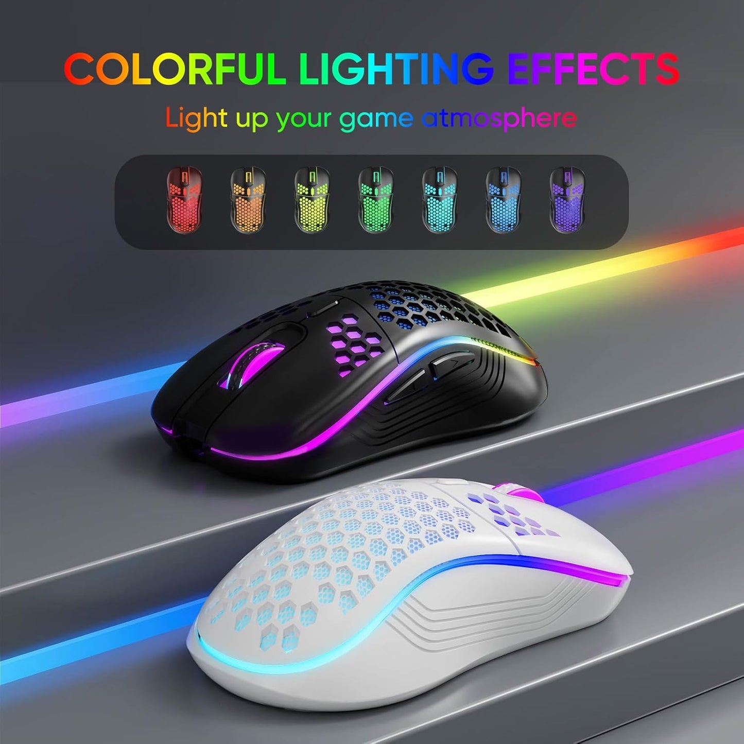 Ultra-Light Wireless RGB Gaming Mouse