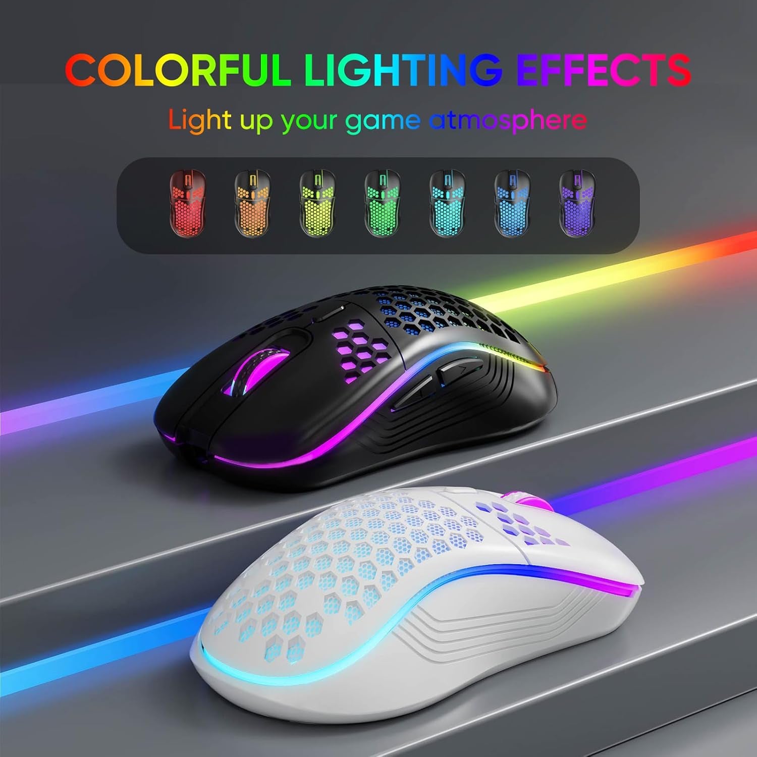 Ultra-Light Wireless RGB Gaming Mouse
